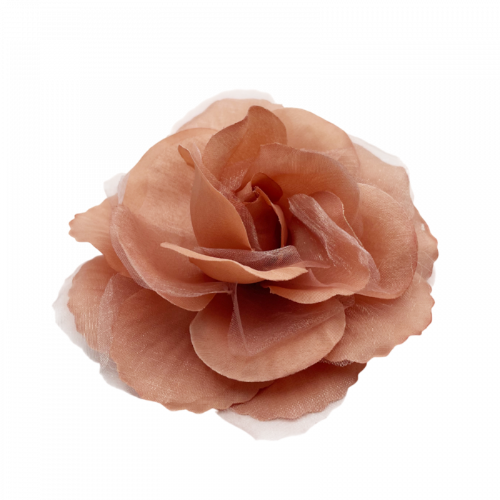 Brosa Floare REINA, Roz somon, 13cm [2]