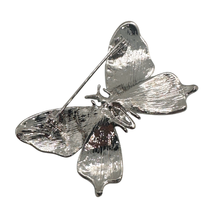 Broșă Fluture Verde Smarald Elegantă [2]