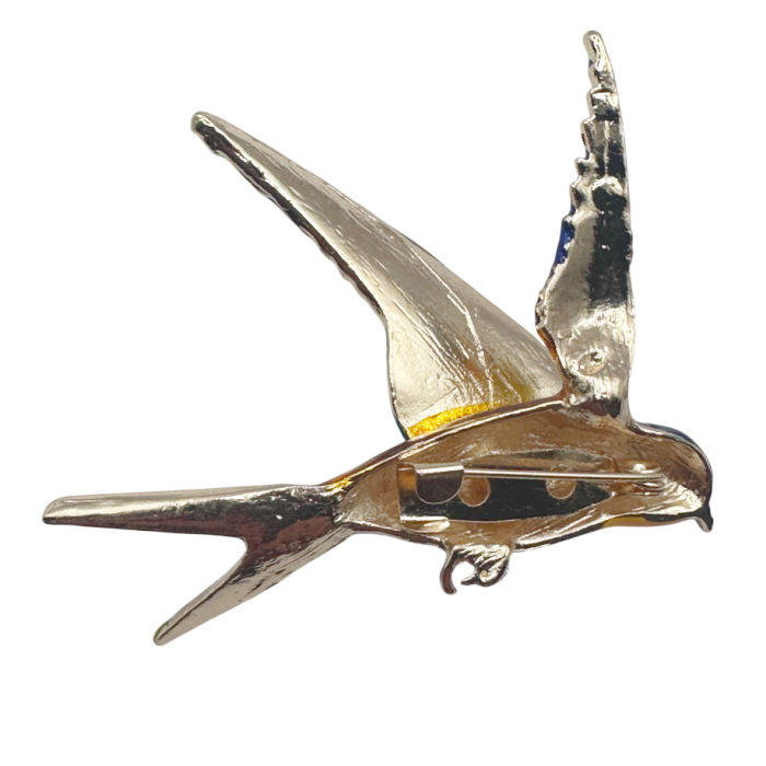 Brosa randunica aurie in zbor RAINBOW [2]