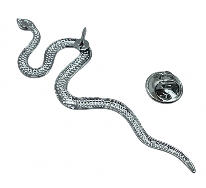 Brosa Sarpe DUFFY, Auriu, 7cm [2]