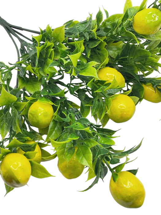 Buchet cu lamai si frunze LIMONE, 30cm [4]