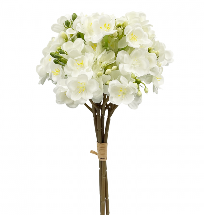 Iasomie artificiala JASMINE, Alb, 40cm [2]