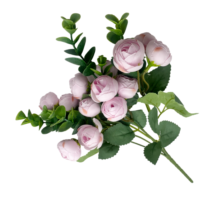 Bujori artificiali CAMILLE, Roz, 25cm [2]