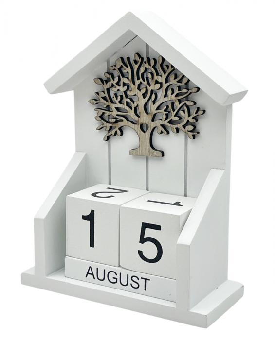 Calendar perpetuu de birou TREE OF LIFE, 12x16cm [3]