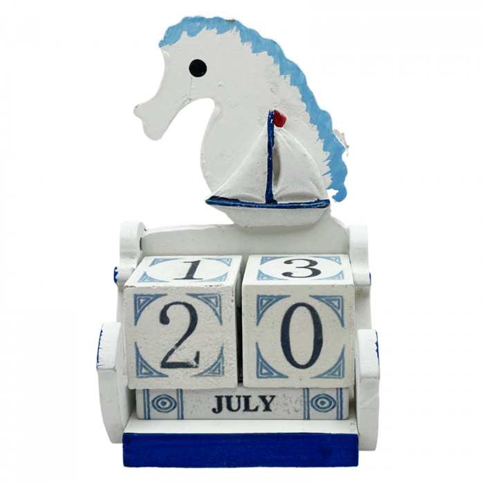 Calendar din lemn NAUTICAL, 7x12cm [2]