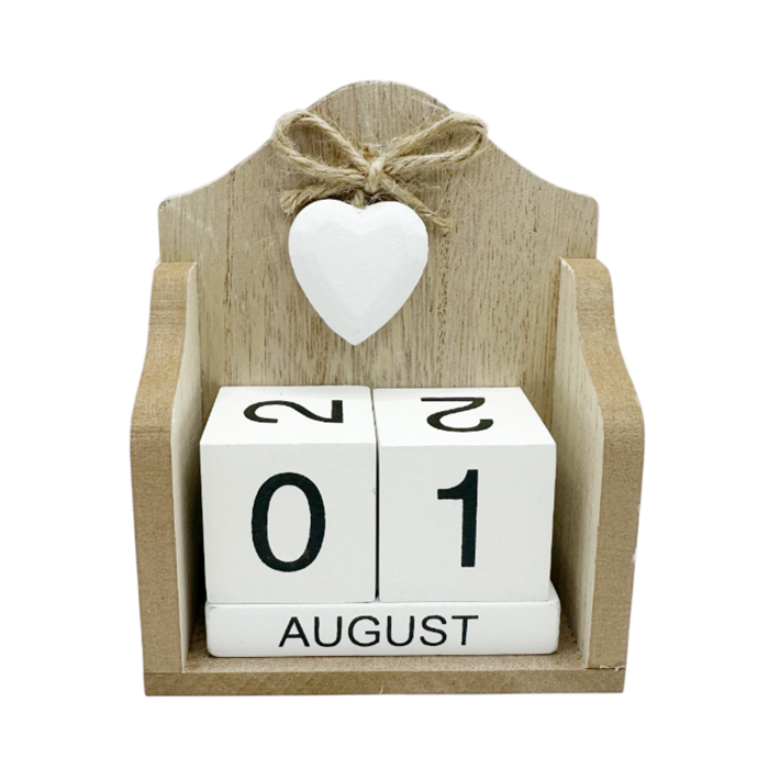 Calendar perpetuu de birou EPOQUE, Alb [1]