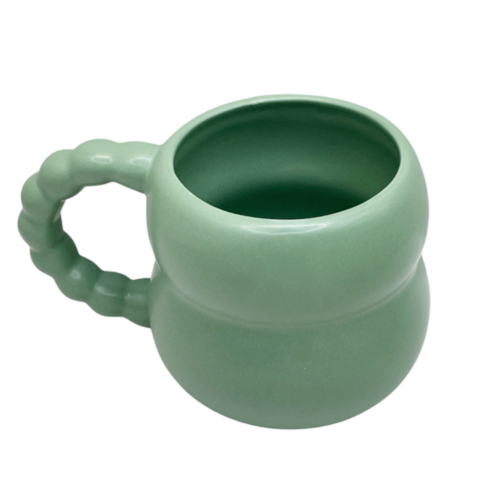 Cana ceramica APRIL, Verde, 250ml [2]