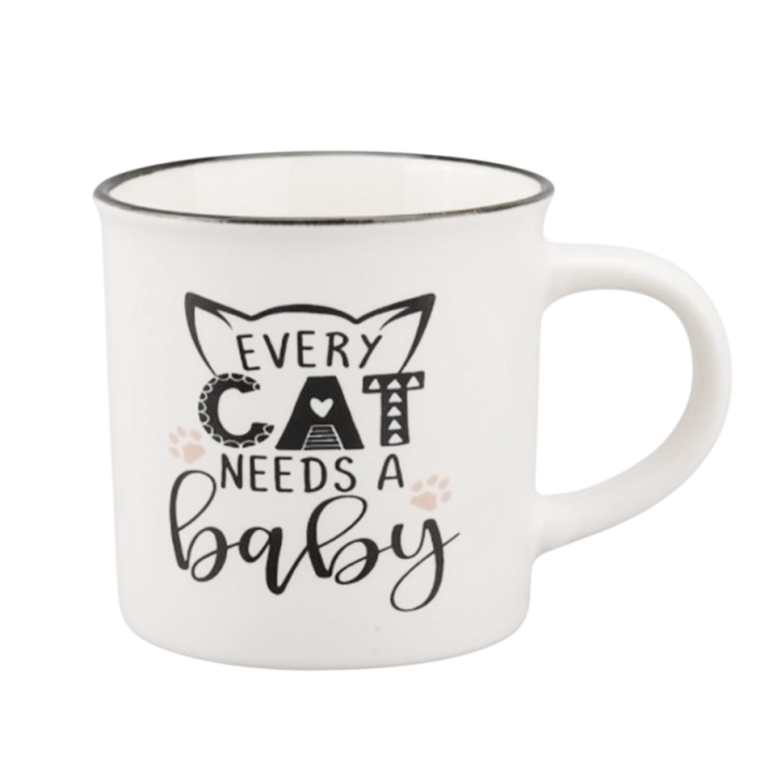 Cana alba - design Pisica SAMMY [2]