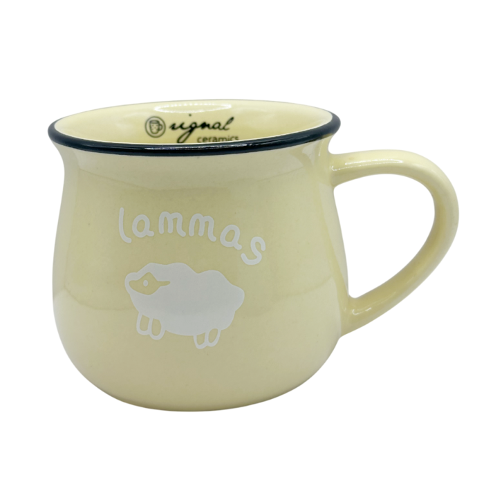 Cana ceramica LIFE, Bleu, 350ml [4]