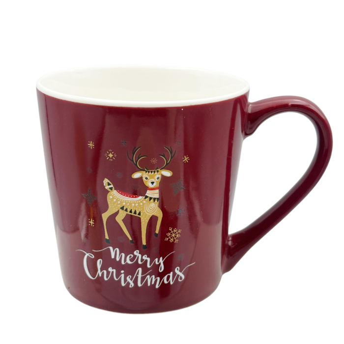 Cana ceramica MAGIC WINTER cu ren, 350ml [1]