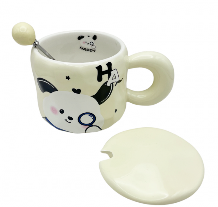 Cana cu catel HAPPY [2]