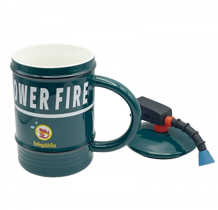 Cana cu capac EXTINGUISH FIRE, Verde, 450ml [2]