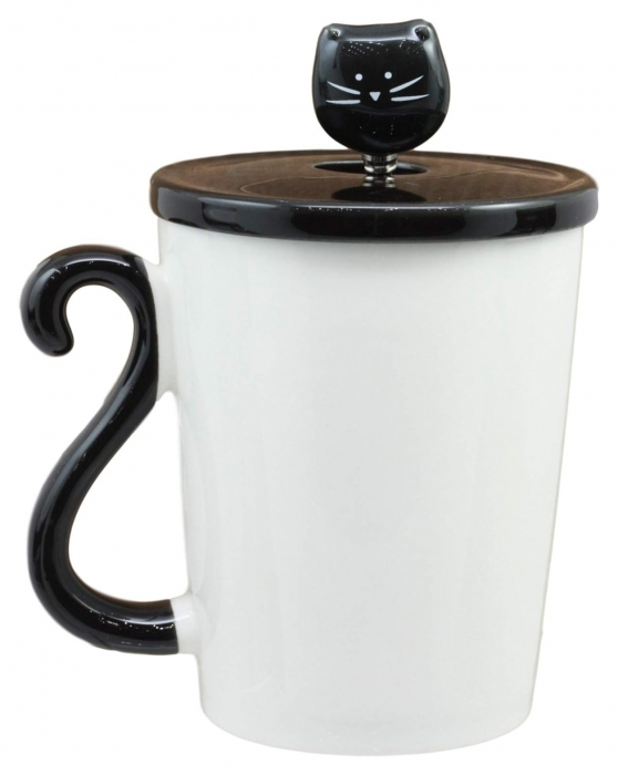 Cana cu capac, PISICA LUCY, 300ml [4]