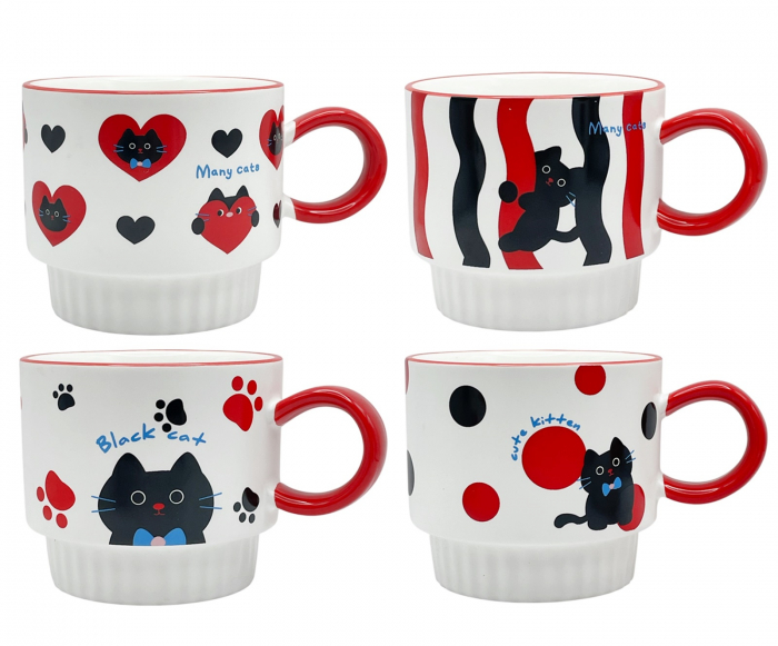 Set 4 Cani cu Pisica MISTY, 300ml [1]