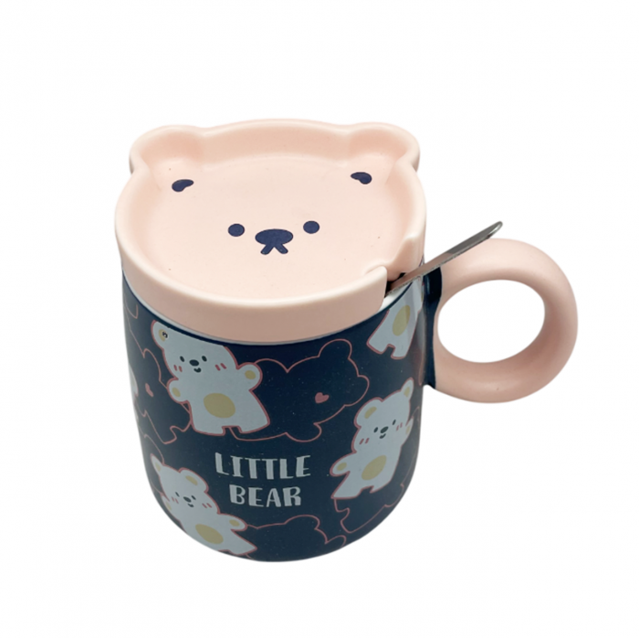 Cana cu ursuleti TEDDY BEAR, Bleumarin, 380ml [2]