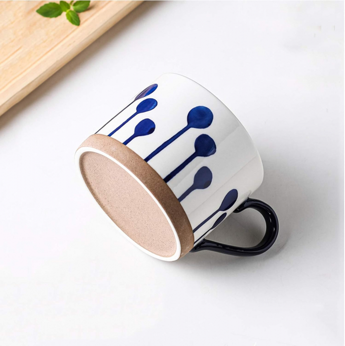Cana de cafea AKSEL, Albastru, 450ml [7]