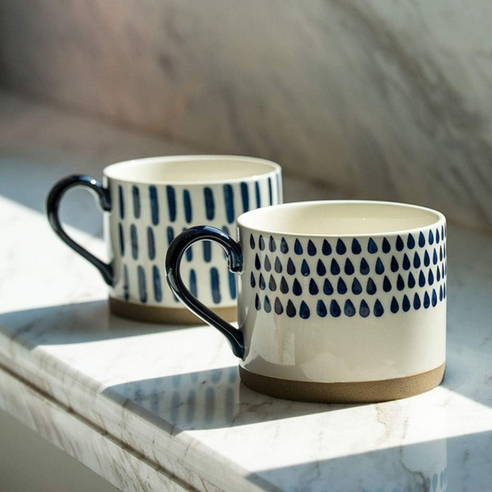 Cana de cafea AKSEL, Albastru, 450ml [9]