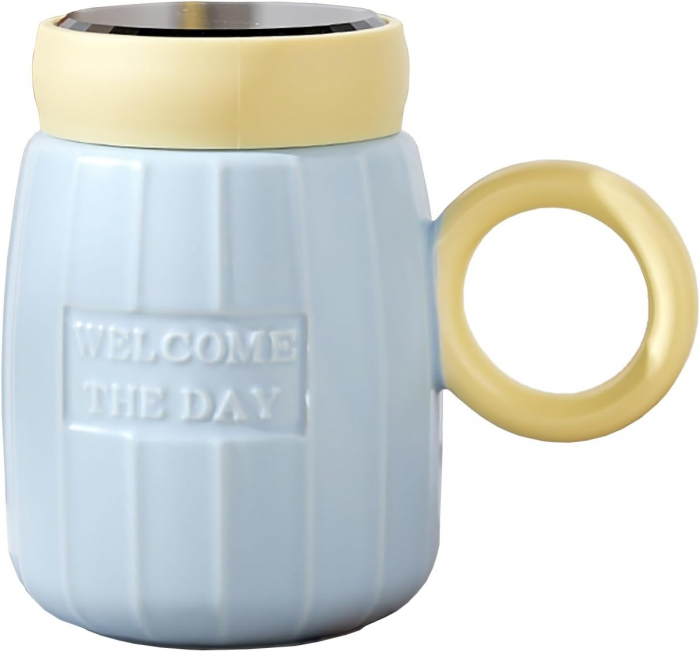 Cana de voiaj WELCOME, Albastru, 480ml [1]
