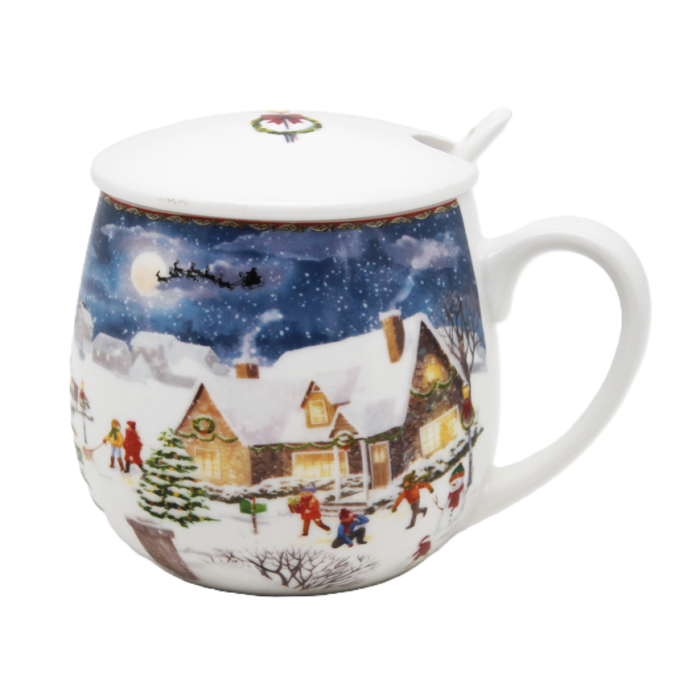 Cana din Portelan cu Capac SEASON [2]