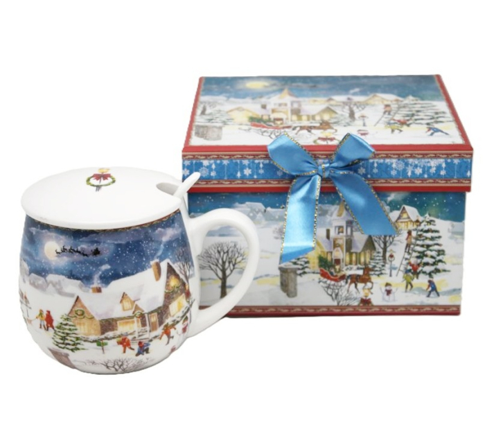 Cana din Portelan cu Capac SEASON [1]