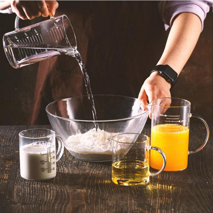 Cana gradata din sticla borosilicata MAJA, 500ml [3]