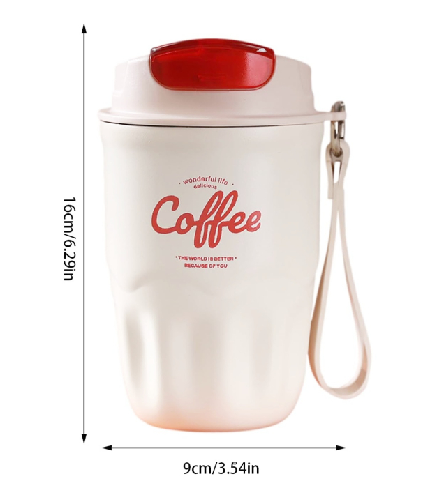 Cana termos crem din inox 360ml, cu afisaj de temperatura [4]
