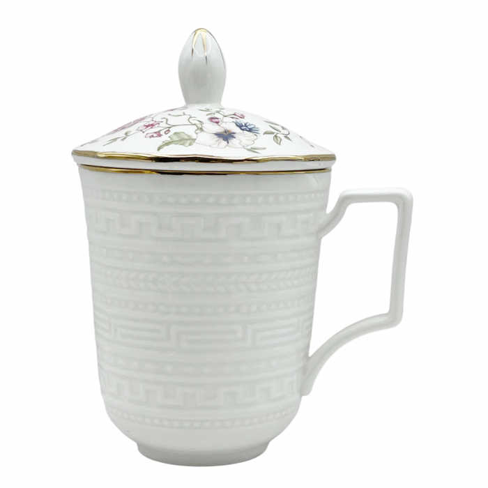 Cana portelan cu infuzor si capac KATHERINE, 350ml [4]