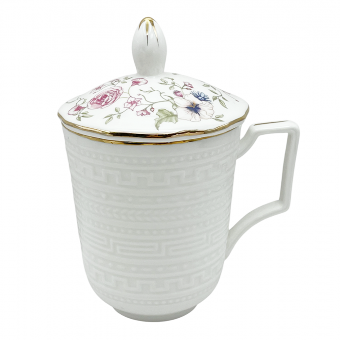 Cana portelan cu infuzor si capac KATHERINE, 350ml [1]