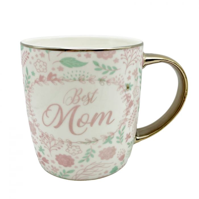 Cana cu floricele BEST MOM, 350ml [2]