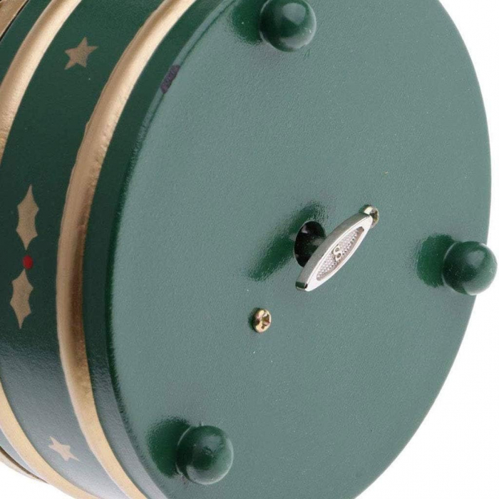 Carusel muzical MERRY GO ROUND, Verde/ Auriu, 13x25cm [5]