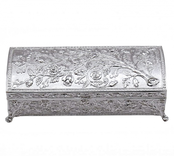 Caseta bijuterii PHOEBE, 22.5x10x8cm, Argintiu [2]