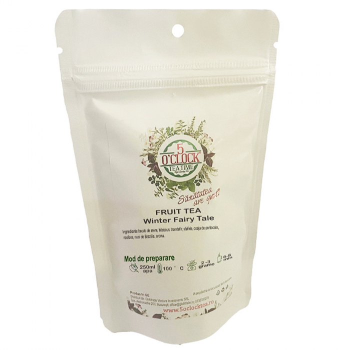 Ceai de fructe WINTER FAIRY TALE, Cu mar si trandafiri, 50g [2]