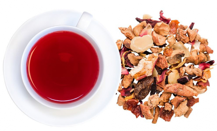 Ceai de fructe APPLE CINNAMON,  Cu mar si scortisoara, 50g [4]