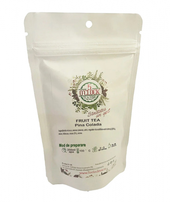 Ceai de fructe PINA COLADA cu cocos si ananas, 50g [3]