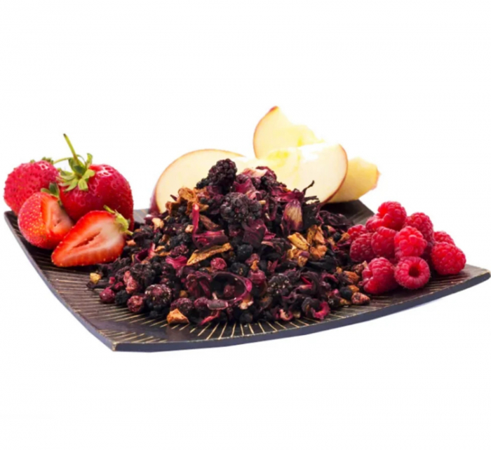 Ceai de fructe GRANNY'S GARDEN, Cu mure si coacaze, 50g [1]