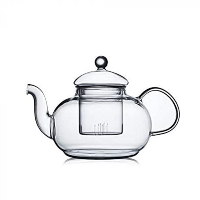 Ceainic sticla borosilicata INGA, Cu infuzor, 800ml [3]