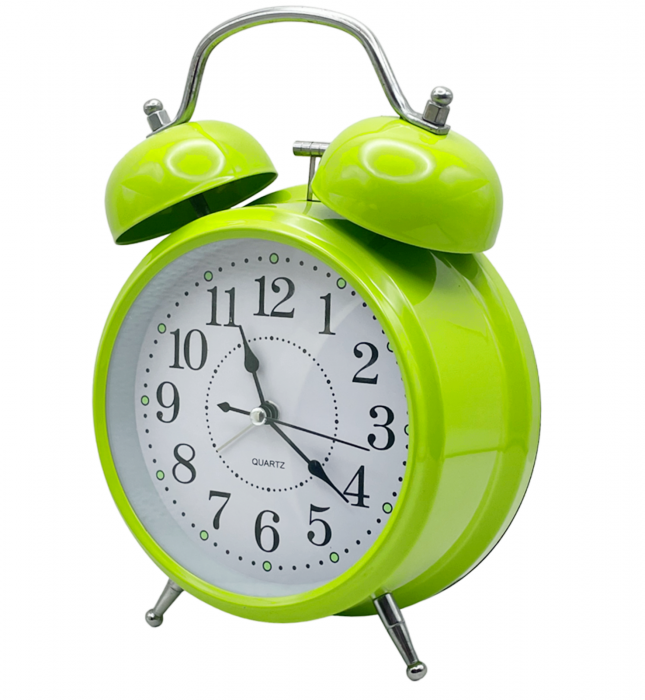 Ceas desteptator ANDREAS, Verde, 20cm [2]