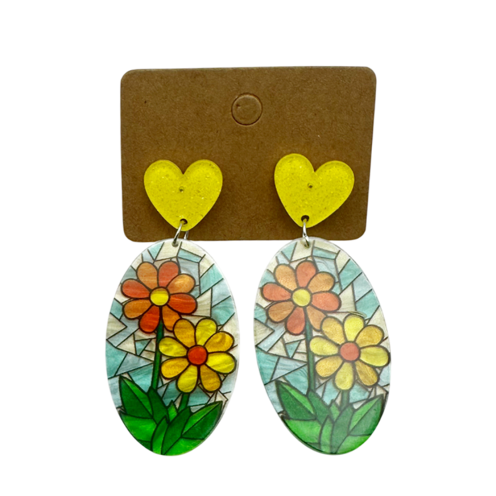 Cercei design floral DAISY [1]