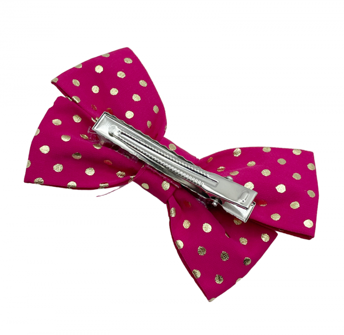 Clama de par LUCY, Fucsia, 9x6cm [2]