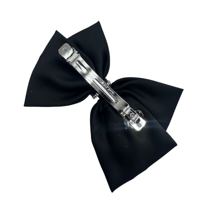 Clama de par eleganta FRANCA, Negru, 15x10cm [2]