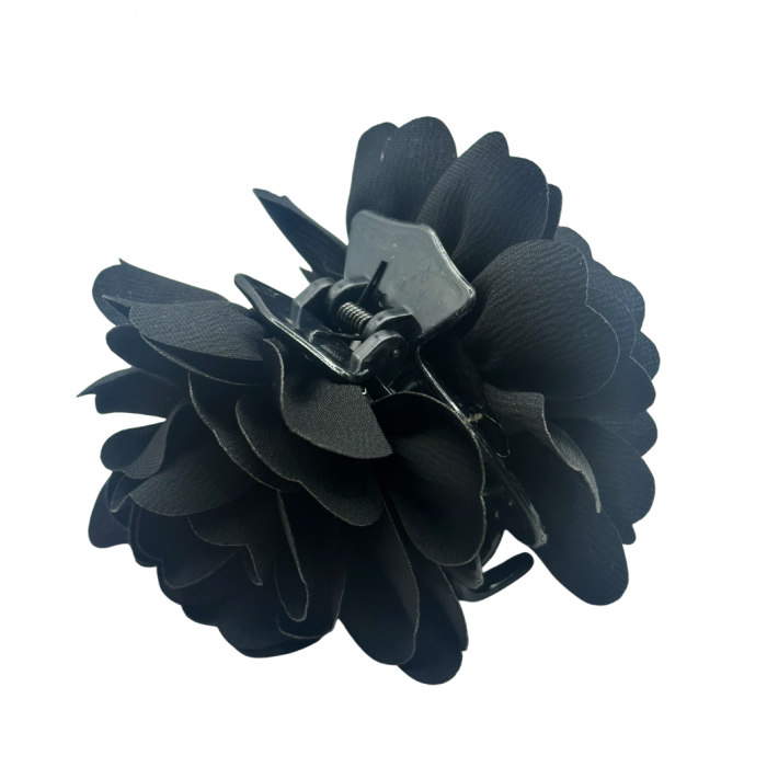 Cleste de Par Floare MARISSA, Negru [2]