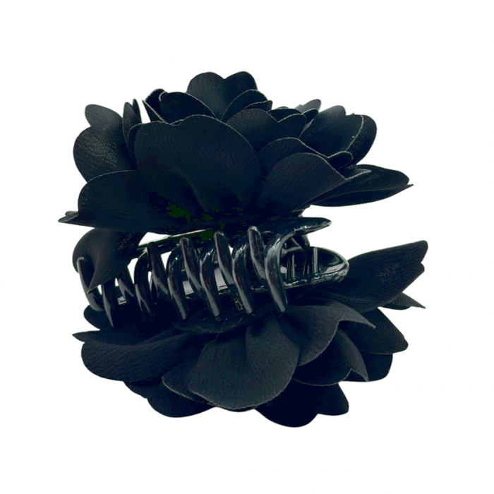 Cleste de Par Floare MARISSA, Negru [3]