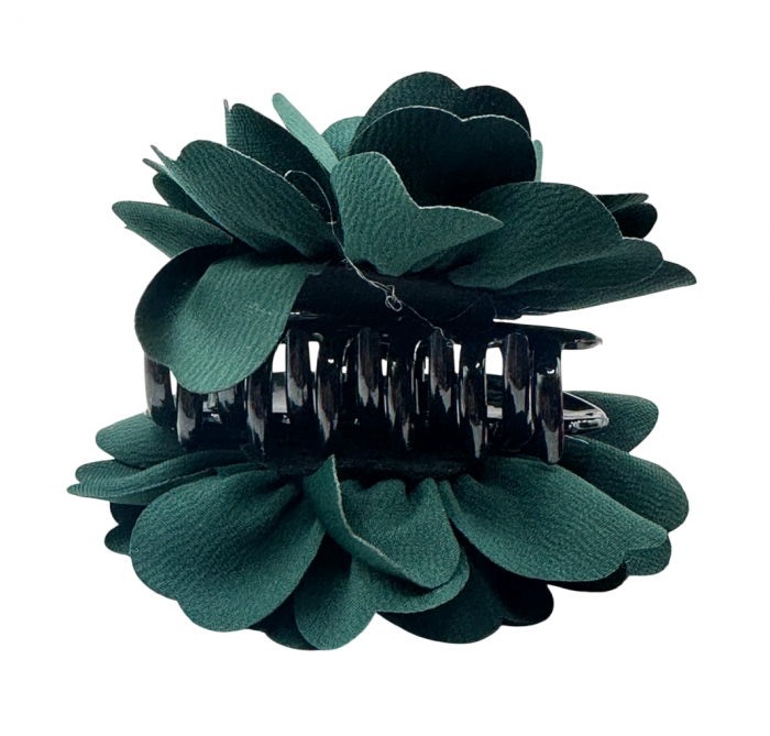 Cleste de Par Floare MARISSA, Verde [3]