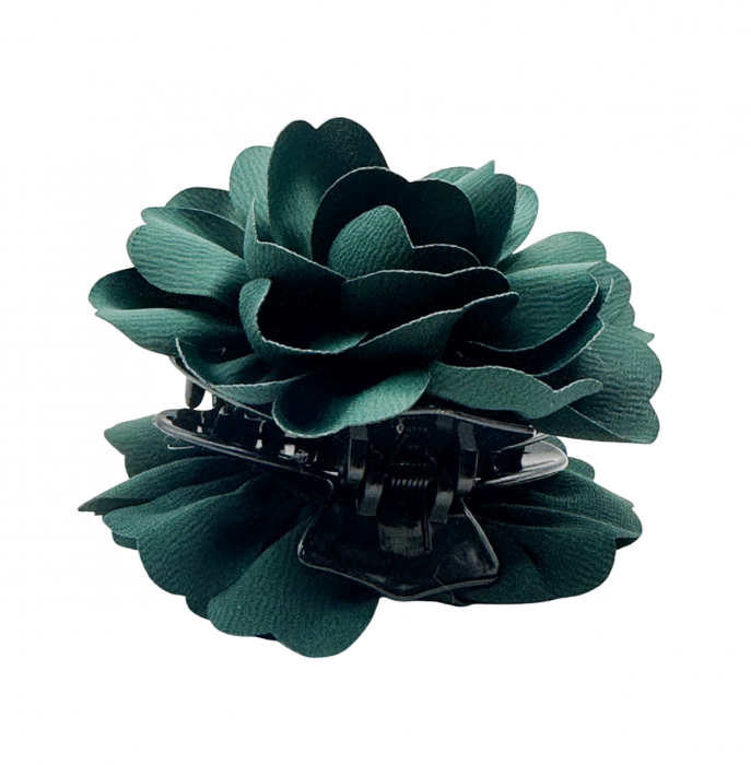 Cleste de Par Floare MARISSA, Verde [2]