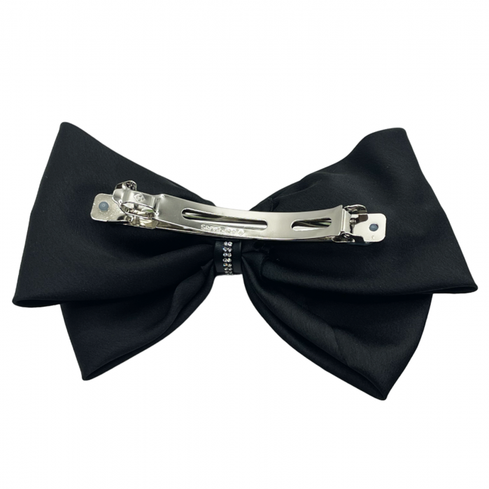 Clama de par eleganta FRANCA, Negru, 15x10cm [2]