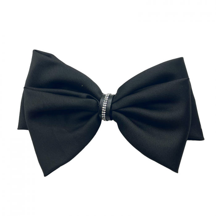 Clama de par eleganta FRANCA, Negru, 15x10cm [1]