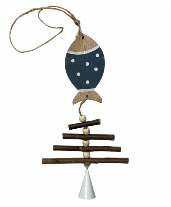 Clopotel de vant - Ghirlanda SUMMER FISH, 30cm [2]