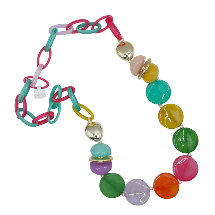 Colier lung cu margele ALICIA, Multicolor [1]