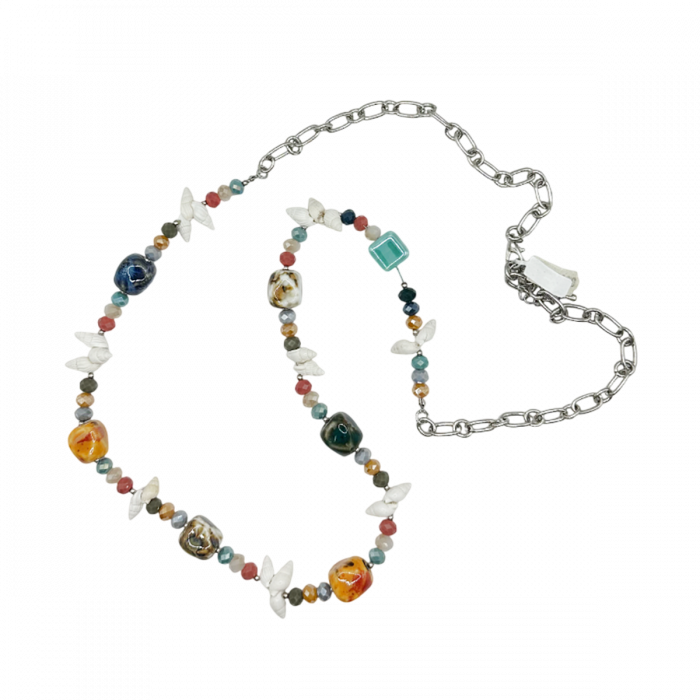 Colier lung cu scoici SUMMER, Multicolor [1]