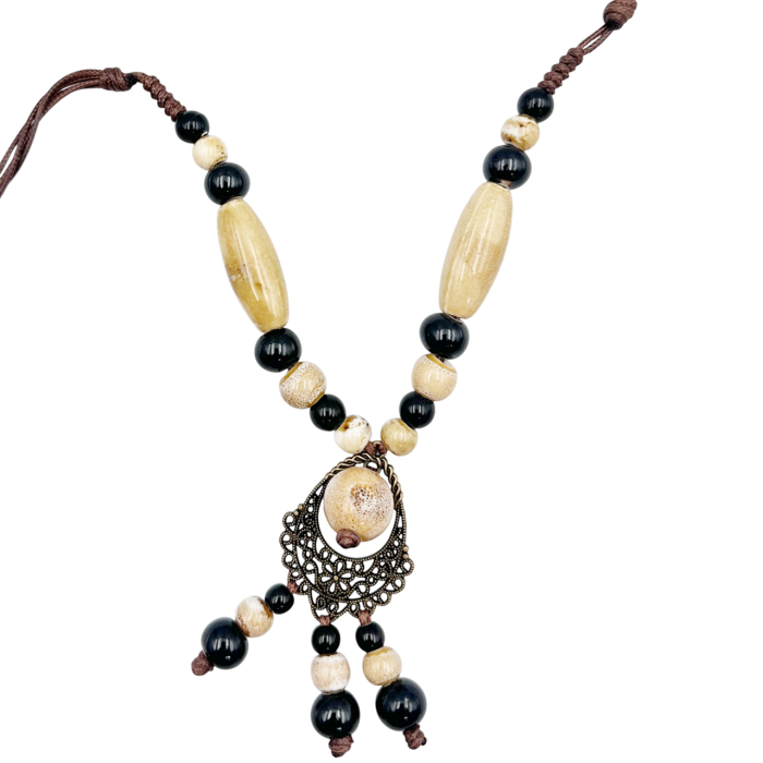 Colier margele ceramica NOBLE [2]